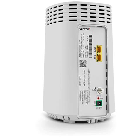 Note: This product is compatible only with the Fios Router (Model G3100) and the Verizon Router (Model CR1000A/B). When paired with the Verizon Router, the Fios Extender requires a wired connection (Coax/Ethernet) and limits connected client devices to speeds up to 1 Gbps. If you pair this extender with other routers, many features, including ... 